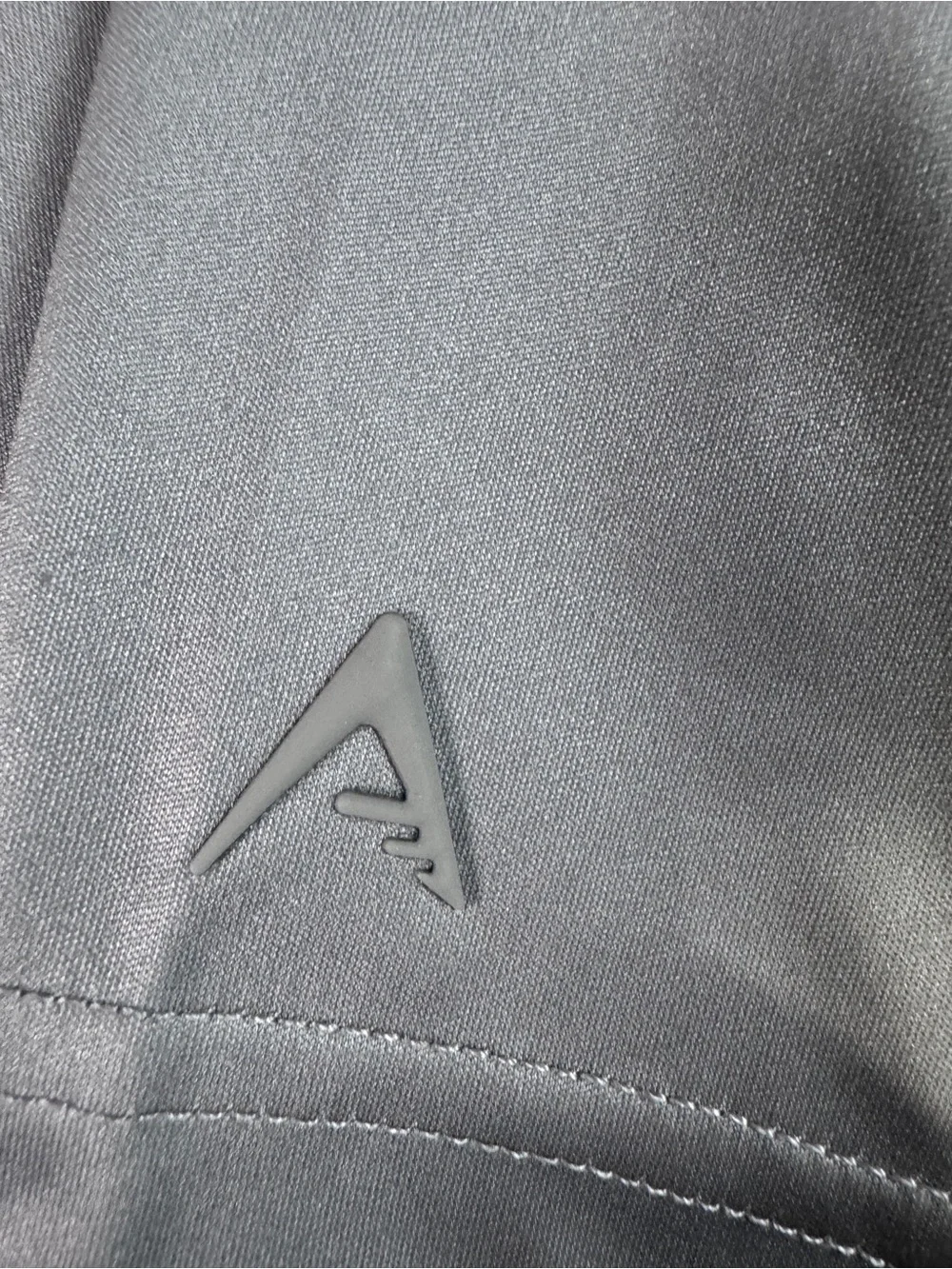 Antigua Denver Broncos Large Quarter Zip Pullover White Gray NFL